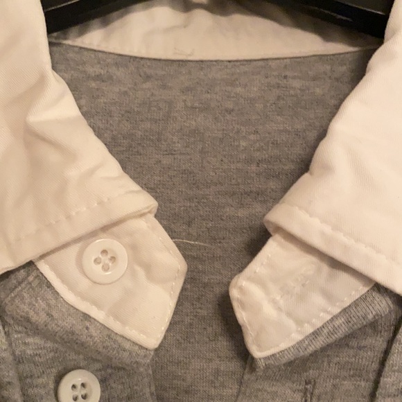 Men’s contrast polo - Picture 2 of 2